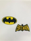 Resim DC COMICS - BATMAN Ütü Ile Yapışan Dokuma Arma - Patch - Yama Batman 2 Li Set 2 (orjinal Lisanslı Ürün) 
