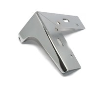 Resim Kapsan Metal Koltuk Ayağı Krom Uç Kollu H: 8Cm 