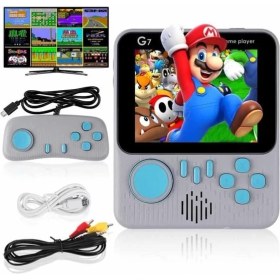 Resim Feifei Çift Konsol 666 Adet Retro Oyun El Atarisi Taşınabilir 3.5 Inç Ekran - FEİ5032-9466 