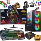 Resim Zeiron RX35 Intel Core I5-12400F 16 GB Ram 512 GB M.2 Nvme SSD 8gb 256BIT RX580 24" 165Hz Oyuncu Masaüstü Bilgisayar 