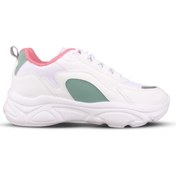 Resim MP Mp 242-2076, Siyah Kadın Bağcıklı Spor Ayakkabı 