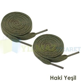 Resim yılmazetic Spor Ayakkabı Bağcığı Yassı 120 Cm Uzunluk 2 Çift 