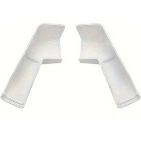 Resim Xuweiwei 2 Adet Pvc Karavan Çatı Oluk Su Tahliye Sistemi - Beyaz, Çeşitli Modellere Uyumlu 