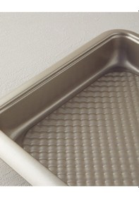 Resim English Home Patisserie Tray Karbon Çelik Kek Kalıbı 37x27 Cm Şampanya Şampanya 