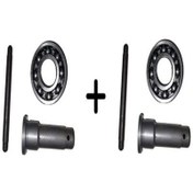 Resim Cg Model Uyumlu Debriyaj Mili Ve Bilya Yatağı Set 28 Mm 2 Set 'Gri 