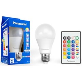Resim Panasonic Uzaktan Kumandalı RGB E27 Akıllı Led Ampul 