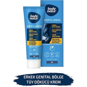 Resim Body Natur Depilmen Genital Bölge Erkek Tüy Dökücü Krem 50 ML 