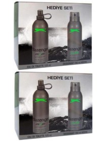 Resim Slazenger ACTİVE SPORT YEŞİL EDT PARFÜM 125 ML 2 ADET +DEODORANT 150 ML 2 ADET KOFRE SET 