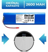 Resim ELECTROLL Ilife V8s Uyumlu Batarya (ORJİNAL KAPASİTE) 2600mah Pil Robot Süpürge Batarya Değişimi 