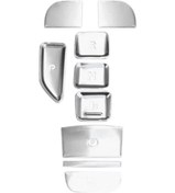 Resim Geeroyoo Dayanıklı Abs Malzemeden Üretilmiş Otomobil İç Döşeme Butonları - 9 Parça Set Hyundai Tucson L 2021-2022 