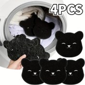 Resim 4 Paket Yeniden Kullanılabilir Pet Saç Çamaşır Sopaları - Etkili Yıkama Makinesi Tangle Önleme Temizleyici - Lint, Saç ve Debris'i Yakalar, Temizlemesi Kolay, Yeniden Kullanılabilir, Dayanıklı, Pet Sahipleri ve Çamaşır Günü için Harika - Noel Hediyesi 