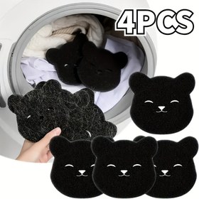 Resim 4 Paket Yeniden Kullanılabilir Pet Saç Çamaşır Sopaları - Etkili Yıkama Makinesi Tangle Önleme Temizleyici - Lint, Saç ve Debris'i Yakalar, Temizlemesi Kolay, Yeniden Kullanılabilir, Dayanıklı, Pet Sahipleri ve Çamaşır Günü için Harika - Noel Hediyesi 