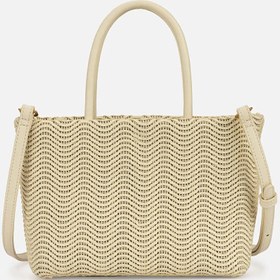 Resim Bej Nakışlı Clutch Is1260121008023 | Ipekyol - Bej / 1 