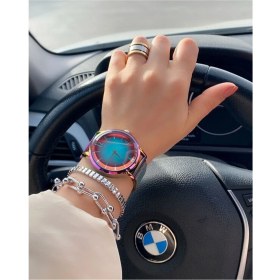 Resim İstliv Unisex Model Renkli Ekran Mıknatıslı Kol Saati 