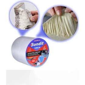 Resim Bondit Çatı Izolasyon Ses Su Yalıtım Tamir Bandı Çamur Bant Gri 