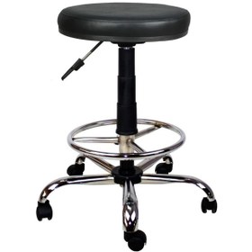Resim Bürocci Metal Ayaklı Yüksek Tabure-Siyah-2999T0101 
