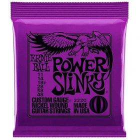 Resim Ernie Ball P02220 Elektro Gitar Teli Power Slinky 011 Set 
