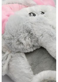 Resim Tw Elephant Gri Kadın Hayvanlı Panduf Gri 