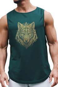 Resim BLUU Wolfart Kolsuz Sporcu T-shirt Tank Top Spor Atlet 