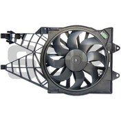 Resim SEGER 59726 Radyatör Klima Fan Motorları Davlumbazlı Linea 1.3D 1.6D 1.4 T-Jet Klimalı 