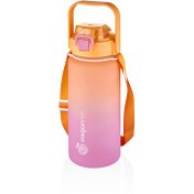 Resim Vagonlife Tritan Su Matarası Turuncu-Pembe 1500 ml 