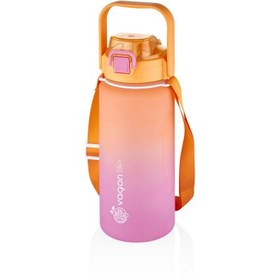 Resim Vagonlife Tritan Su Matarası Turuncu-Pembe 1500 ml 