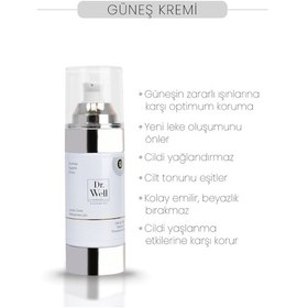 Resim Dr. Well Barcelona Cosmetics SPF 50+ Leke Karşıtı Ton Eşitleyici Güneş Kremi 75 ML 