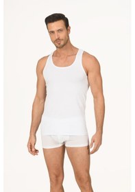 Resim 3 Adet Nbb Erkek Likralı Sporcu Atleti 709 Beyaz 