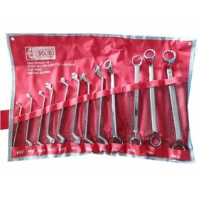 Resim Solid 12 Li Yıldız Anahtar Seti Takım 6x7 İle 30x32 