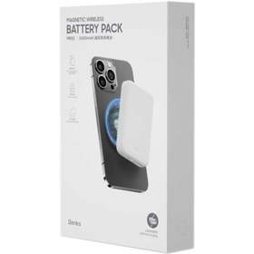 Resim Benks Mp03 10000 Mah Magsafe Magnetic Powerbank 10w Kablosuz Taşınabilir Hızlı Şarj Cihazı 