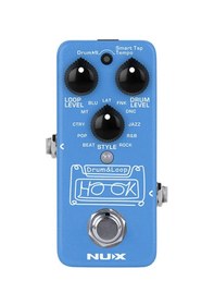 Resim Nux Ndl-3 Hook Drum & Loop Pedalı Ritim Eşlikli Looper Akıllı T 