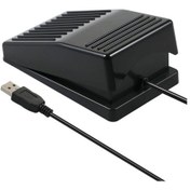 Resim Springsun Fs22-pm Usb Tek Ayak Anahtarı Çok İşlevli Özelleştirilmiş Ayak Pedalı Görüntü Alma Müzik Oyun Kontrolü İçin Mekanik 
