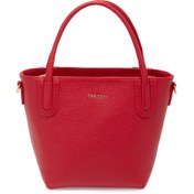 Resim Kırmızı Deri Kadın El Çantası - S25Y1BC80360-B68 
