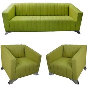 Resim Koltukstilim C-480 Üçlü Ofis Koltuk Takımı Yeşil 