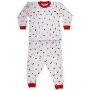 Resim Sebi Bebe Bebek Pijama Takımı Desenli Civciv Baskılı 