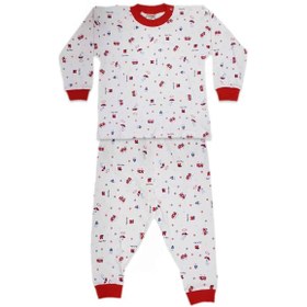 Resim Sebi Bebe Bebek Pijama Takımı Desenli Civciv Baskılı 