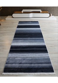 Resim Bambu Mutfak Halısı Makinada Yıkanabilir Dekoratif Kaymaz Kilim 