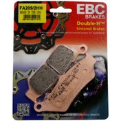 Resim 2013-2018 Bmw R 1200 Gs Arka Fren Balatası Ebc Fa209/2Hh Sinterli 