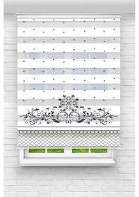 Resim Perdecizade Enxboy Siyah Benekli Dijital Baskılı Zebra Perde-cocuk Odası-stor Perde Pz-2510 Renkli 