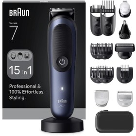 Resim Braun Hepsi Bir Arada Series 7, 15'i 1 arada Tıraş Kiti, ProBlade, AutoSense, AIO7580 