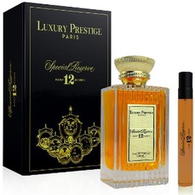 Resim Luxury Prestige Special Reserve 12 Erkek Parfüm EDP 100 ML + EDP 10 ML 