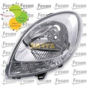 Resim Genel Markalar Renault Kangoo Sol Ön Far Şeffaf Sinyalli 2003-2008 N11.364 