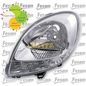 Resim Genel Markalar Renault Kangoo Sol Ön Far Şeffaf Sinyalli 2003-2008 N11.364 