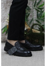 Resim Pierre Cardin 241075 Siyah Hakiki Deri Erkek Loafer Erkek Ayakkabı 001 