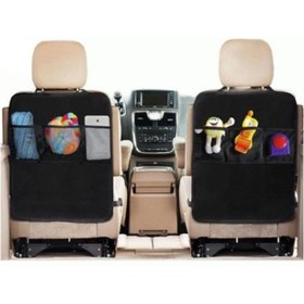 Resim Genel Markalar Oto 2' Li Koltuk Arkası Koruyucu Organizer 
