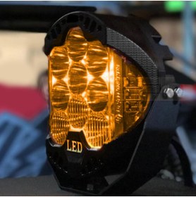Resim C9 6.5" Baja Style Shooter Offroad Projektör Turuncu Led Lamba Uyumlu 
