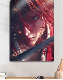 Resim Rurouni Kenshin, Anime - Metal Tablo 