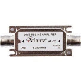 Resim Atlanta AL-02 AL02 Sinyal Hat Yükseltici Güçlendirici Line Amplifier (20 dB) 