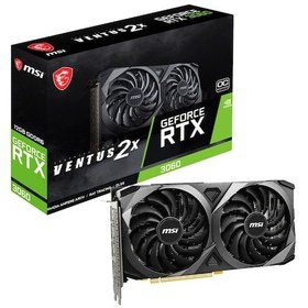 Resim MSI GEFORCE RTX 3060 VENTUS 2X 12G OC 12GB HDMI DP 192BİT 