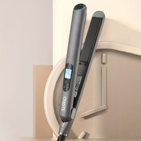 Resim CRASTS Titanyum Saç Düzleştirici, 45W Unisex Yetişkin, 220V Tip C Fişi, Çift Kullanımlı Düz & Kıvır, Profesyonel Salon Kalitesi, Pil Gerektirmez, Saç Güvenli Stil Aracı 